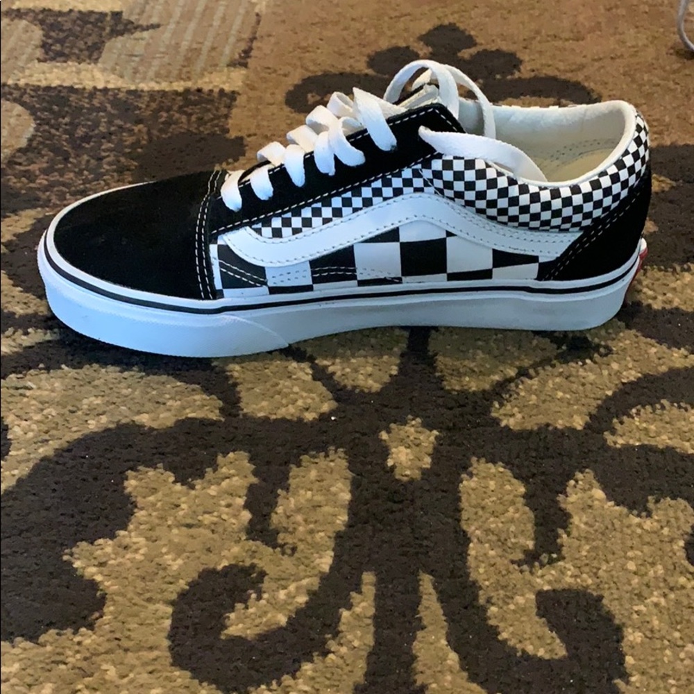 Old school checkered vans